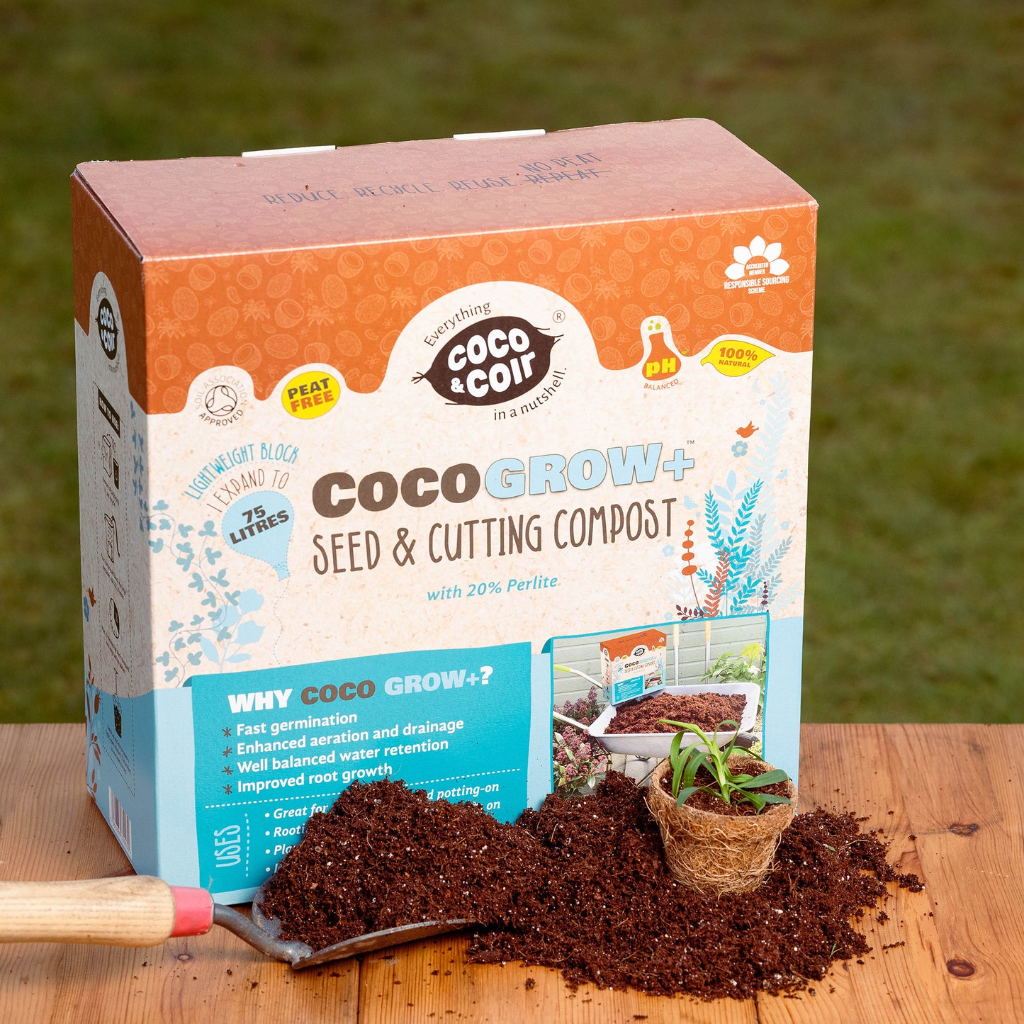 Coir Compost - Coco Grow+ 15L
