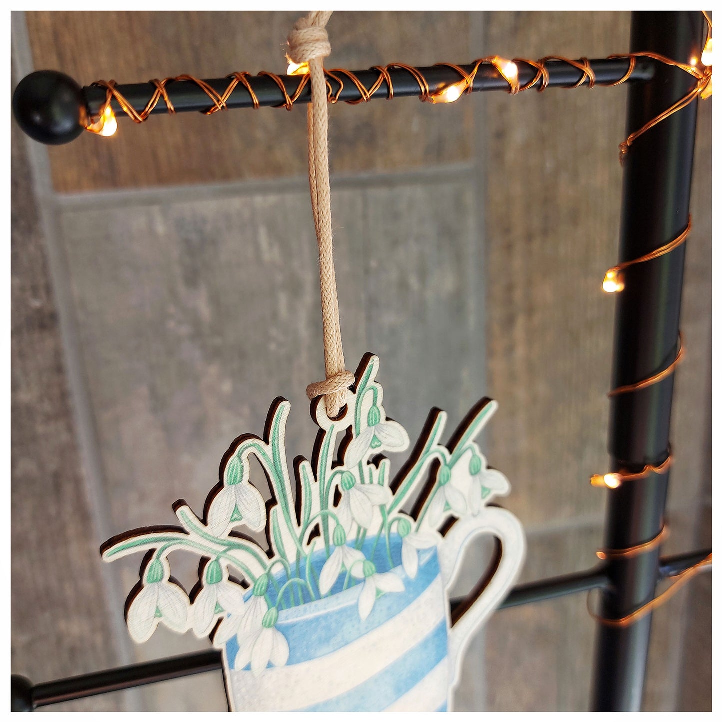 Snowdrops Mug Decoration