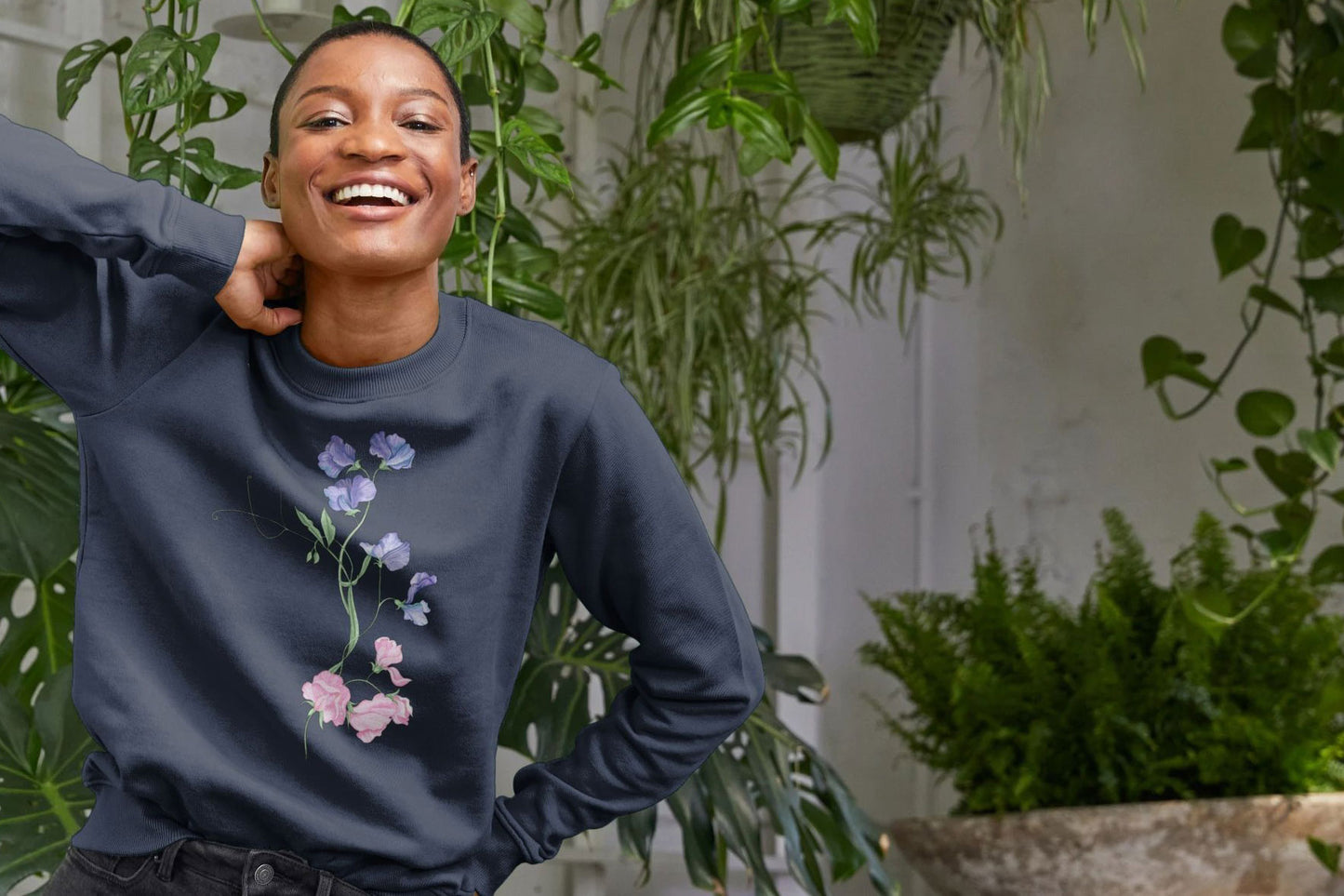 The Sweetest Peas - Unisex Jumper